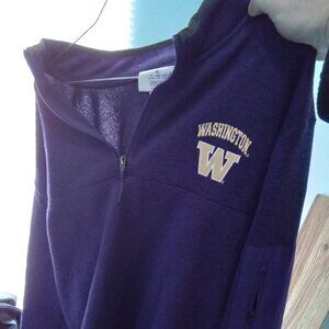 University of Washington men's pullover jacket